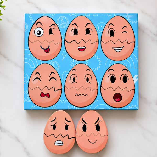 Emotion Eggs - Mix & Match Faces Puzzle