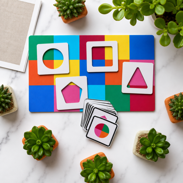 Search And Find - Shape Matching Pattern