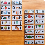 Alphabets Pair Puzzle (Upper and Lower Case)